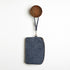 Small Wall Hook With Brass Inlay